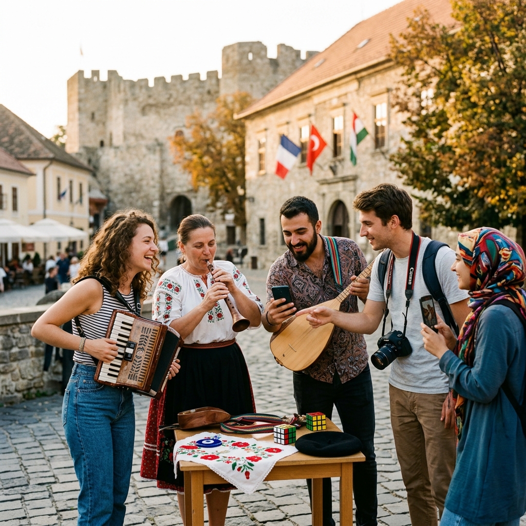 Cultural exchange between youth