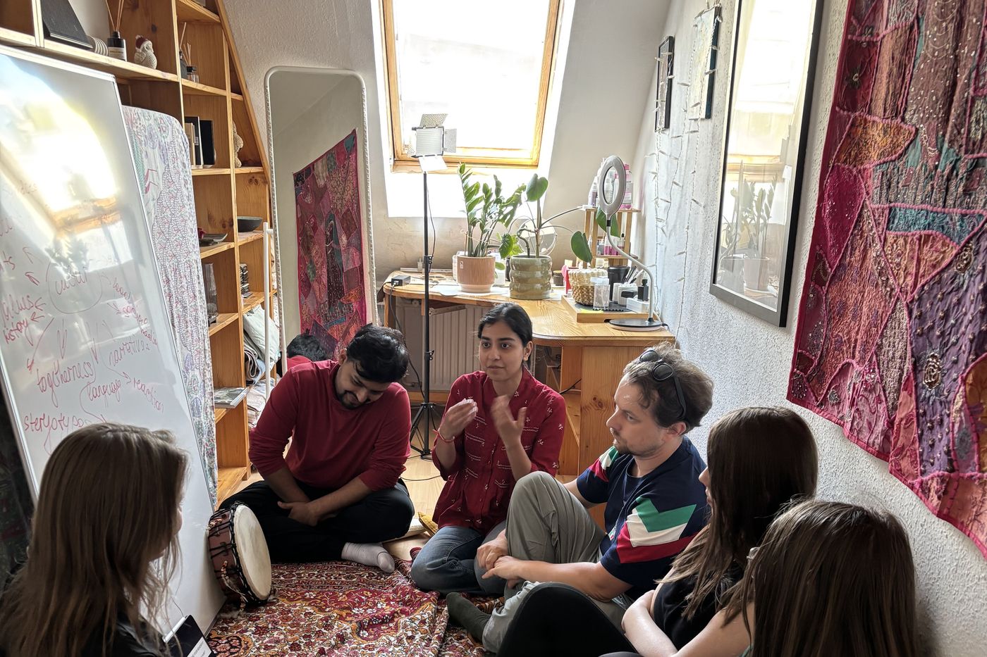 OURCULTURE pilot workshop in Hungary — discussion circle